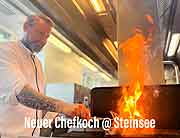 Dominik Connerth - Neuer Chefkoch vom Steinsee begeisterte auch die Münchner Hautevolee mit seinem Koch-Stil (©Foto:Markus Strobl)(